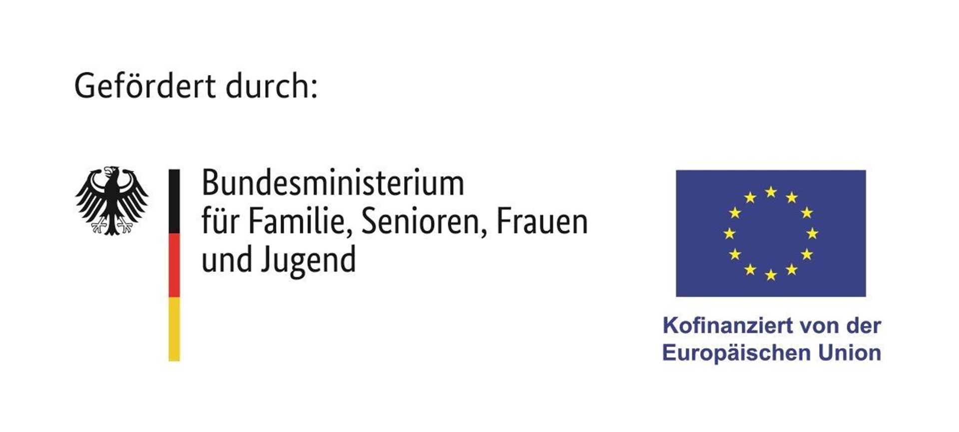 Kennzeichnung der ESF Förderung